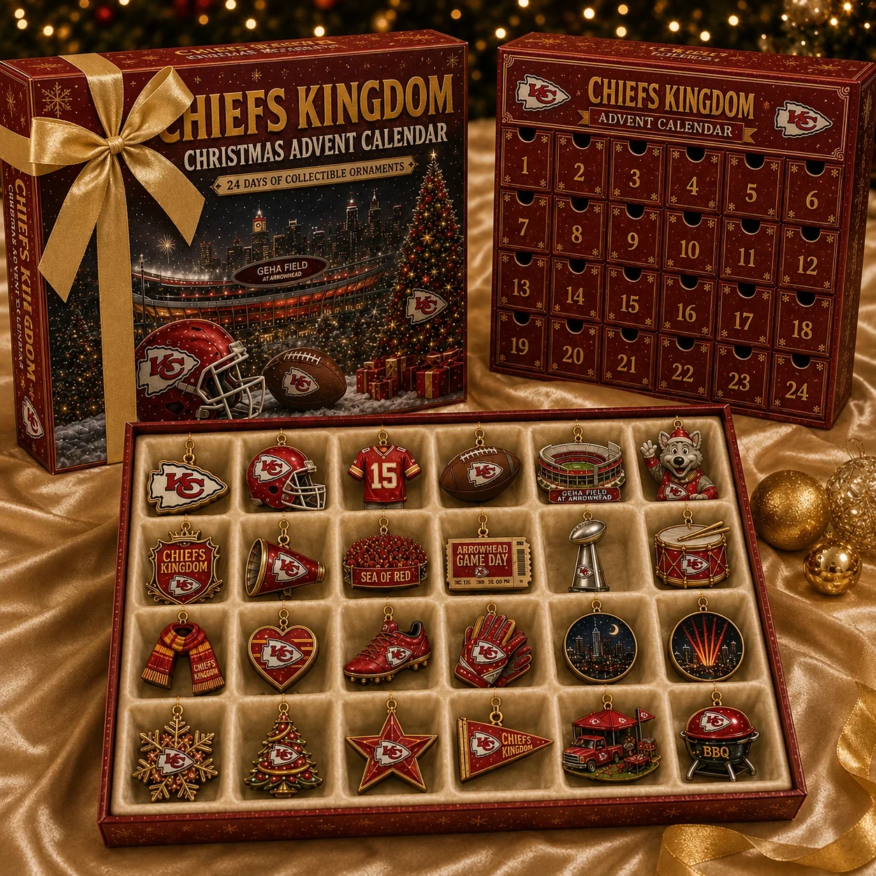 Chiefs Kingdom Football Christmas Advent Calendar