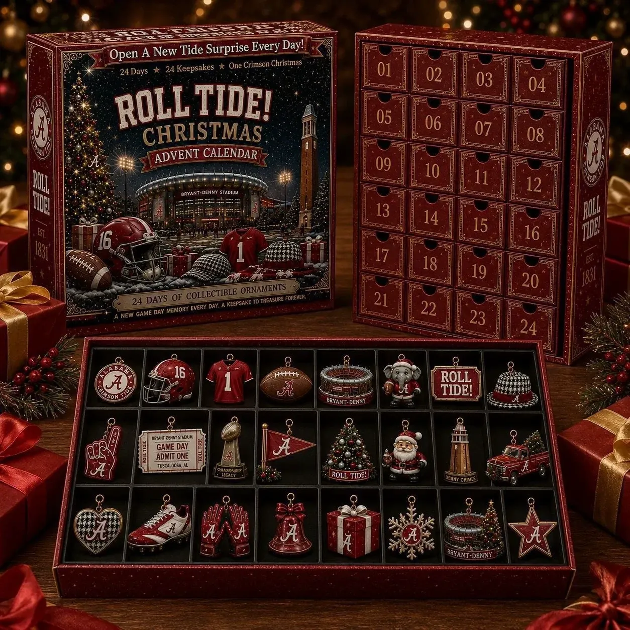 Alabama Crimson Tide 24-Day Advent Calendar