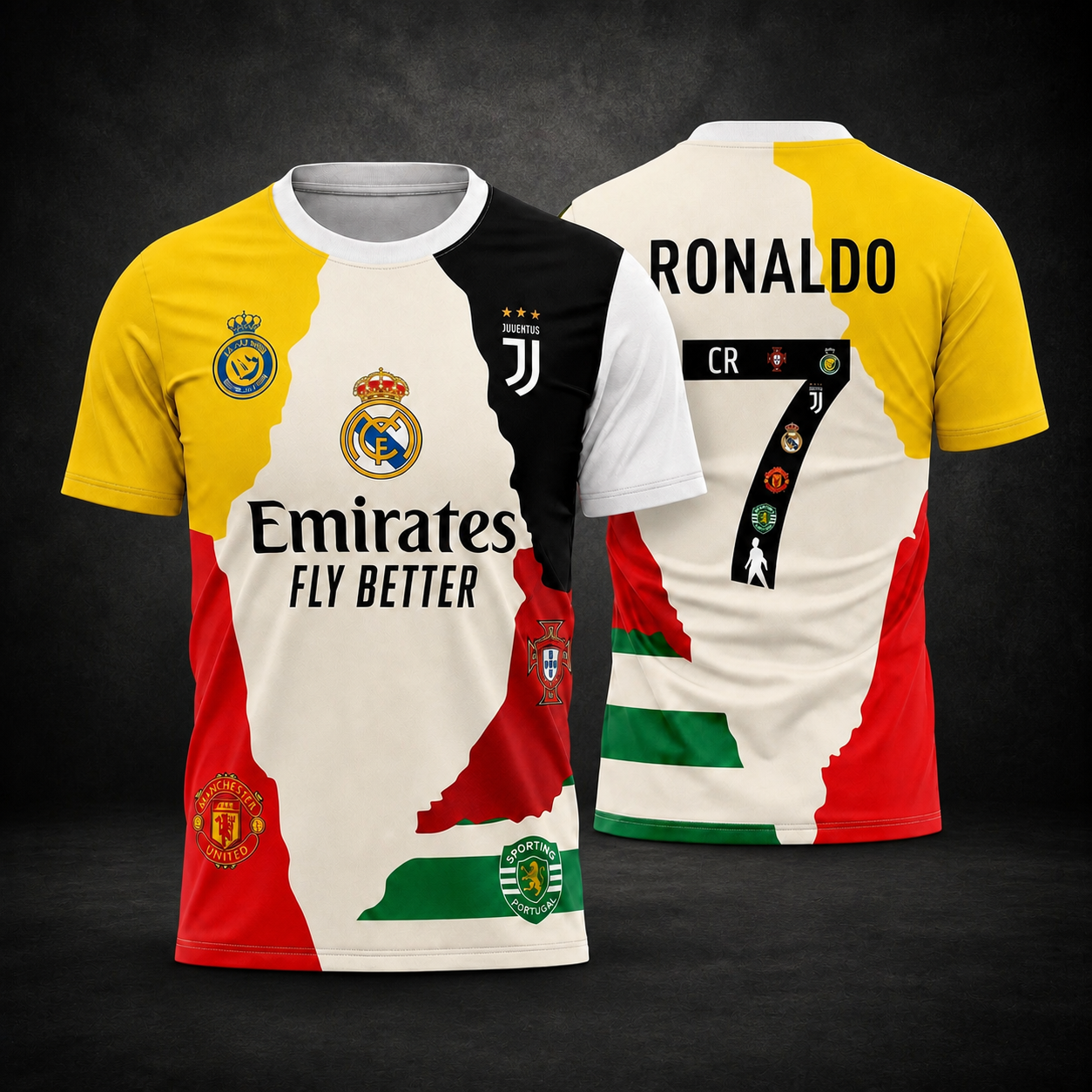 Ronaldo Legacy No. 7 Mashup Jersey