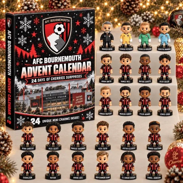 2026 Soccer Teams Advent Calendar - AFC Bournemouth Edition Blind Box