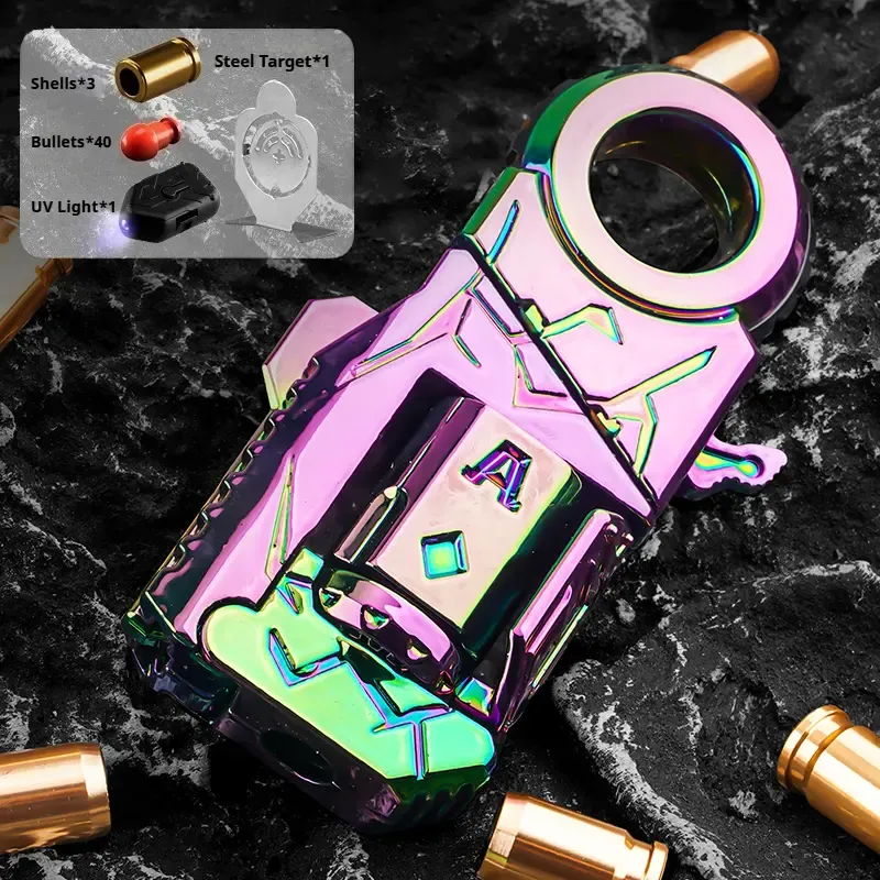 Mini Shooter Fidget Toy Keychain – Click, Snap & Shoot Stress Relief Gadget for Men