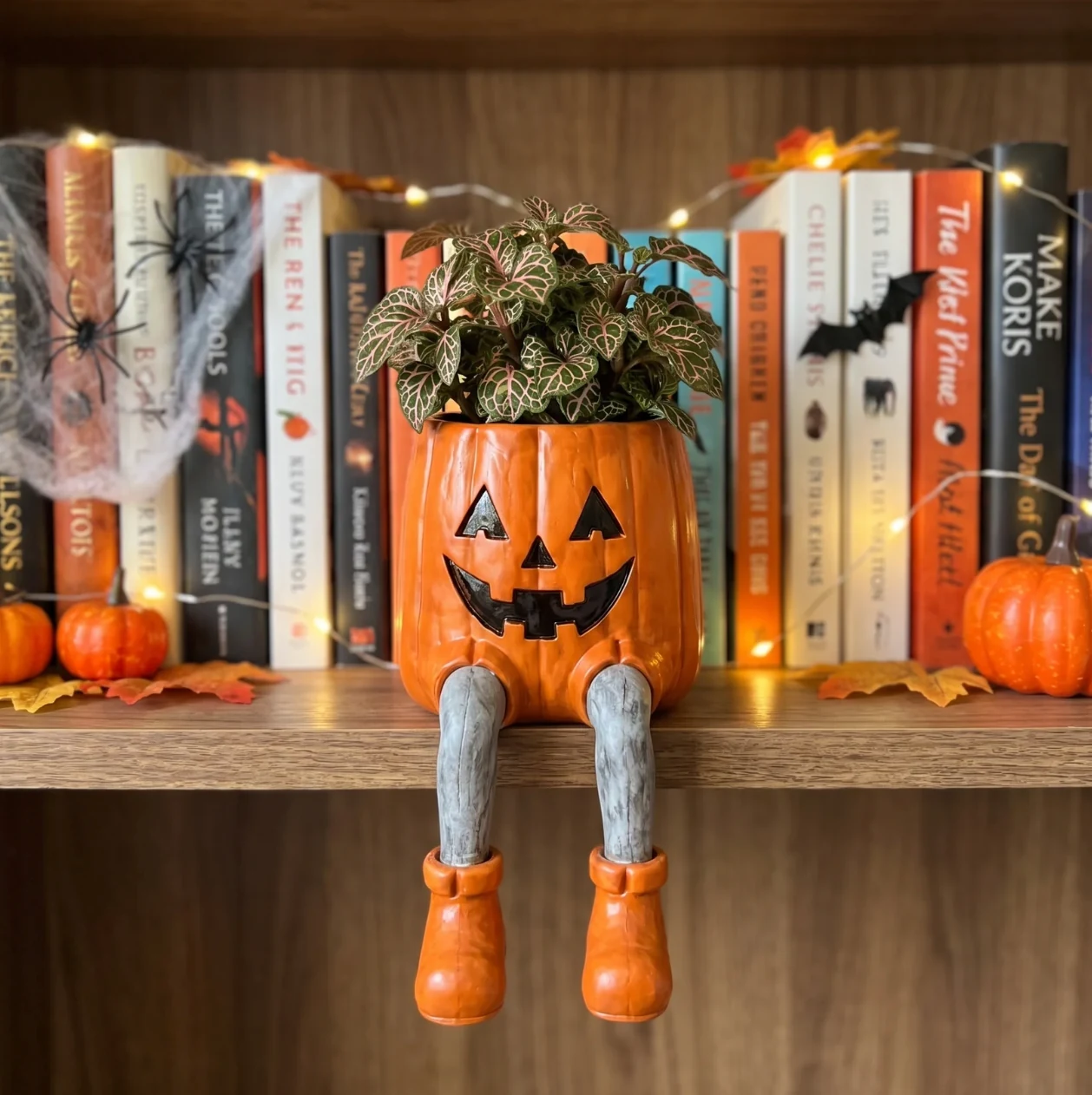Halloween Pumpkin Planter