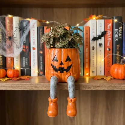 Halloween Pumpkin Planter