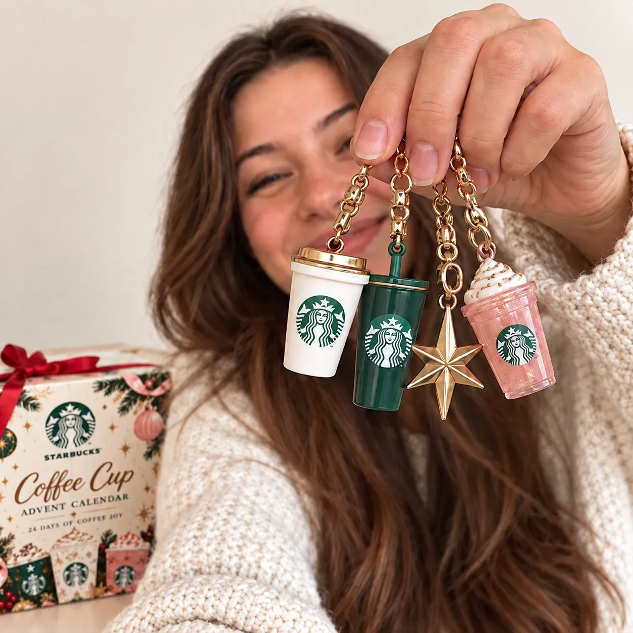Cozy Coffee Cup Advent Calendar - 24 Daily Surprises