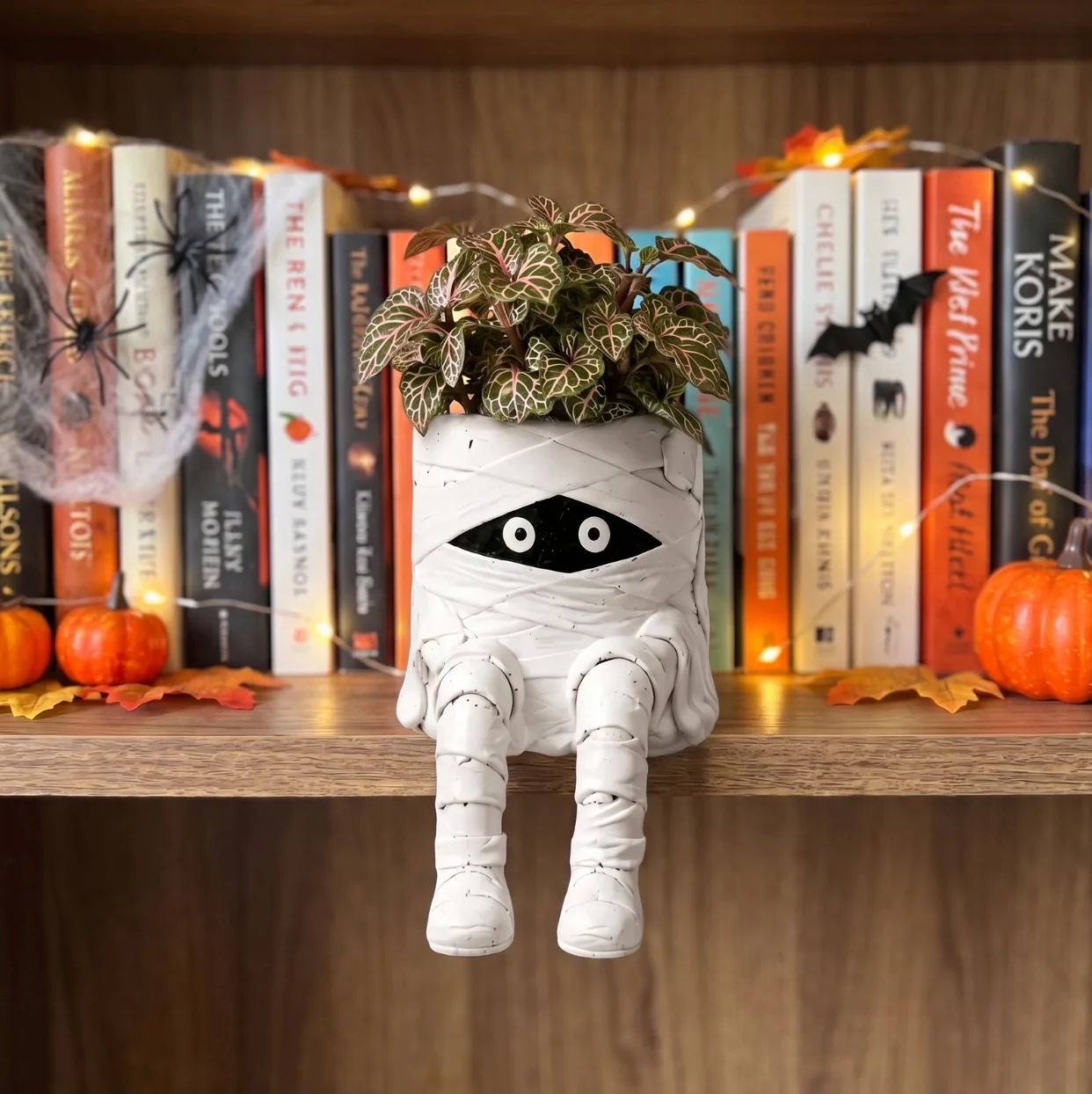 Halloween Mummy Planter