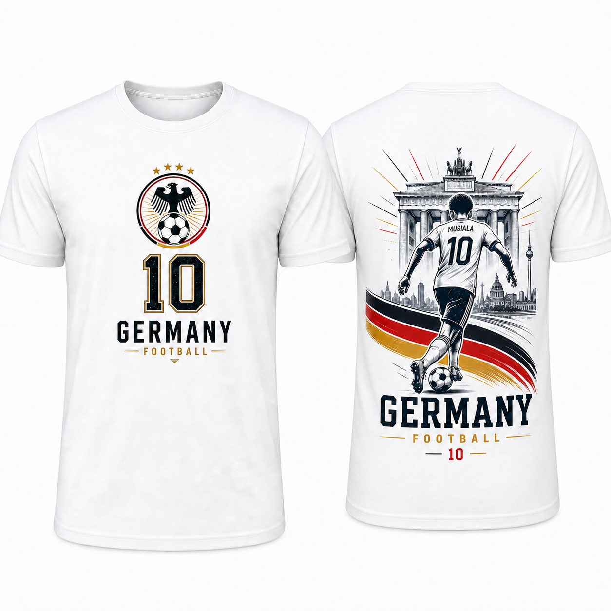 2026 World Cup Football Legends Graphic Tee | Fan Series