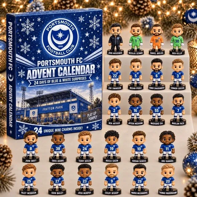 2026 Soccer Teams Advent Calendar - Portsmouth FC Edition Blind Box