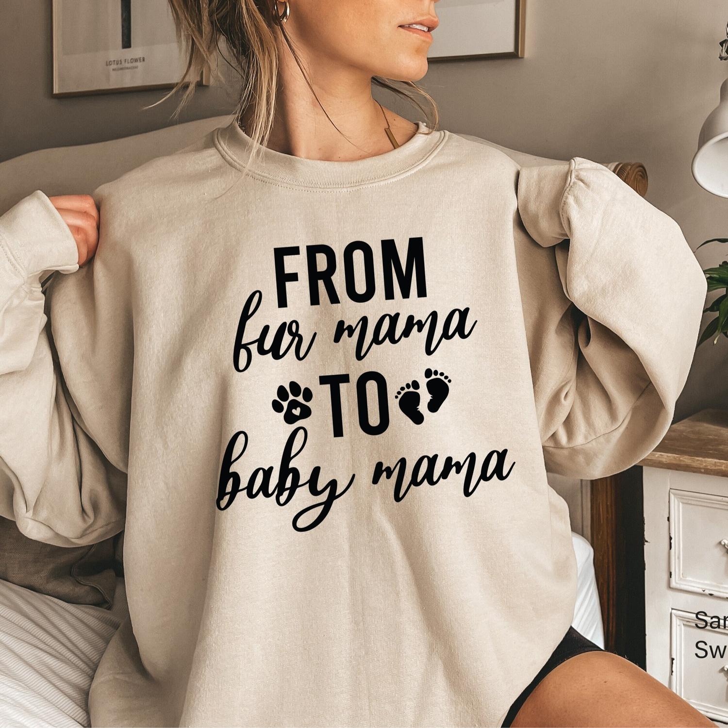 From Fur Mama To Baby Mama Shirt, Fur Daddy To Baby Daddy Shirt