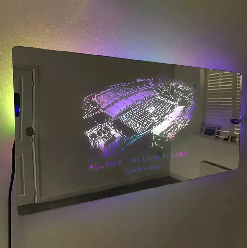 Allen E. Paulson Stadium Mirror Light-Gifts For Sports Lovers、Georgia Southern Eagles、NCAA