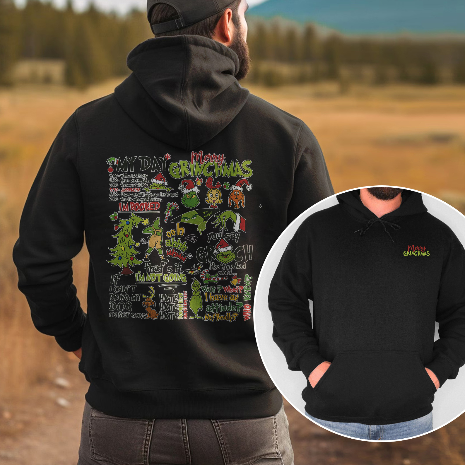 [Copy]Christmas Mama Custom Kid Name Sweatshirt