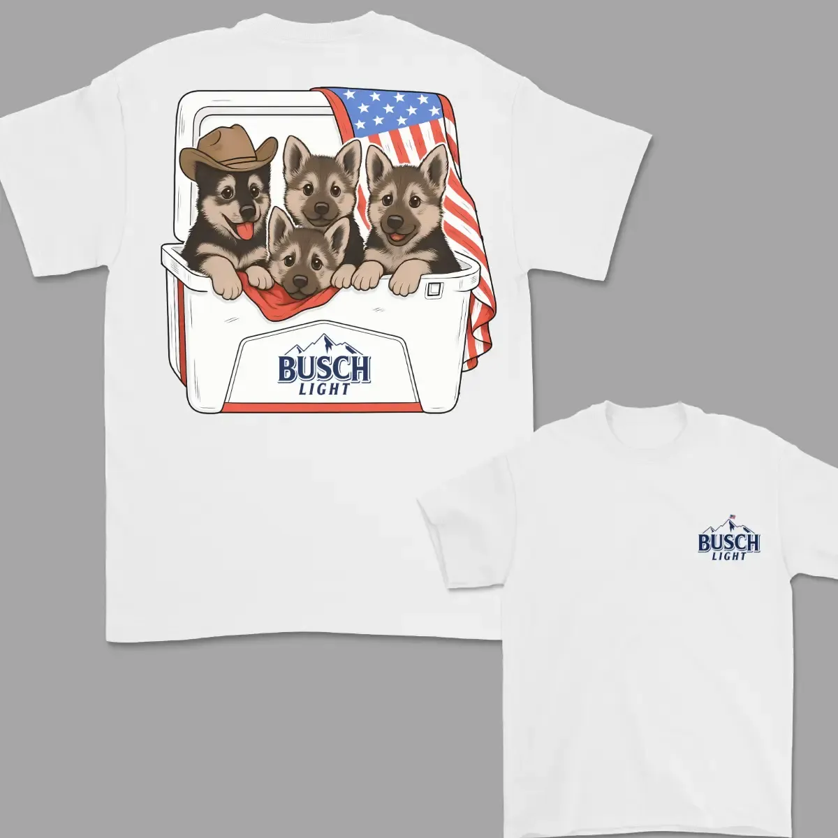 Dogs Beer Tees, German Shepherd T-shirt