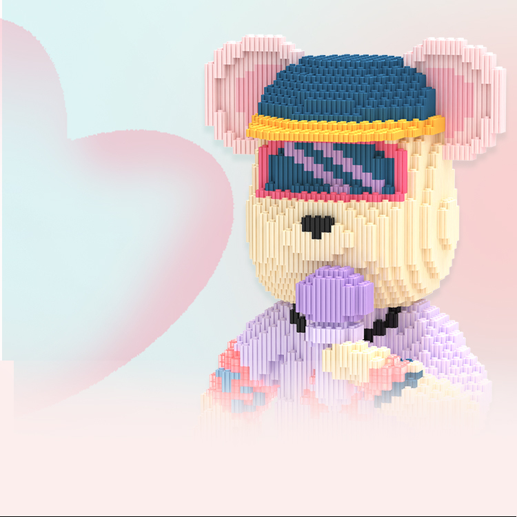 Singer Toy Bear Building Blocks Kit