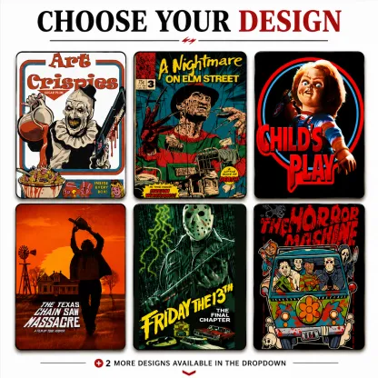 Premium Horror Slasher Collection Rug  23.6" x 35.4"|60x90 CM