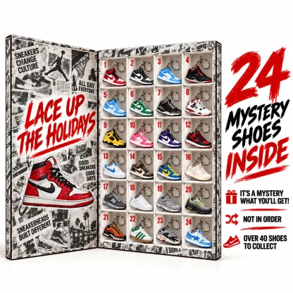 Sneakerhead Advent Calendar: 24 Mini Shoe Collectibles 👟