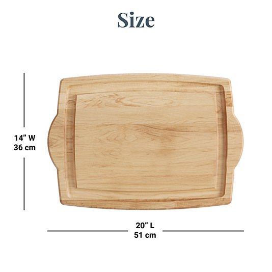Barbeque Station Maple Wood Cutting Board