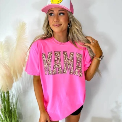 The Mama Cheetah Tee Comfort Top Tshirt 