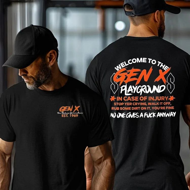 Double-Sided Gen X Sweatshirt