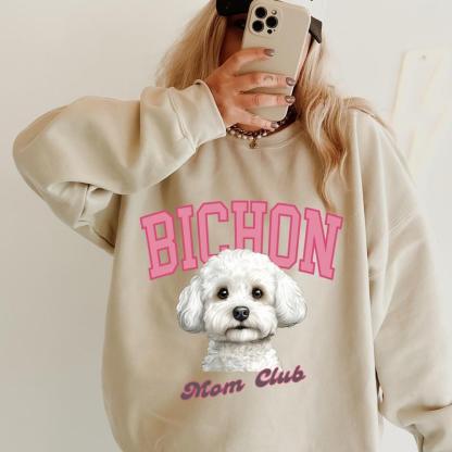 Bichon Mom club Sweatshirt