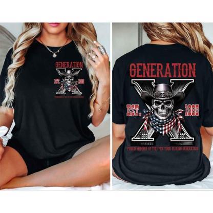Custom Est.1965 Forest Green GenX 2 Side Shirt