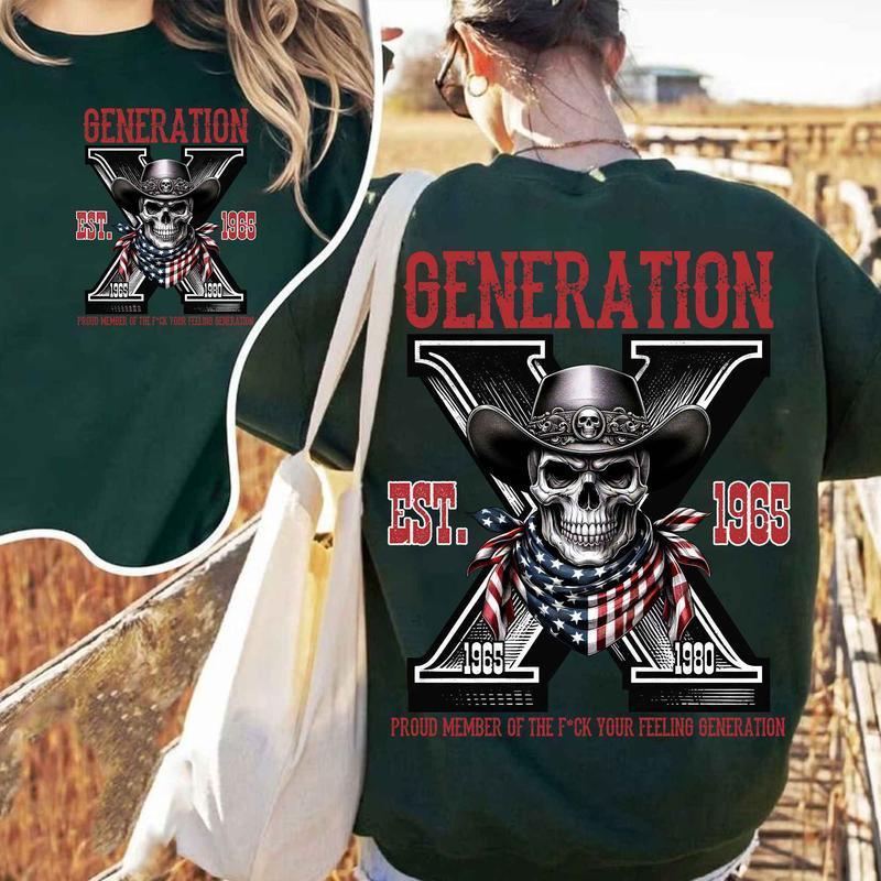 Custom Est.1965 Forest Green GenX 2 Side Shirt