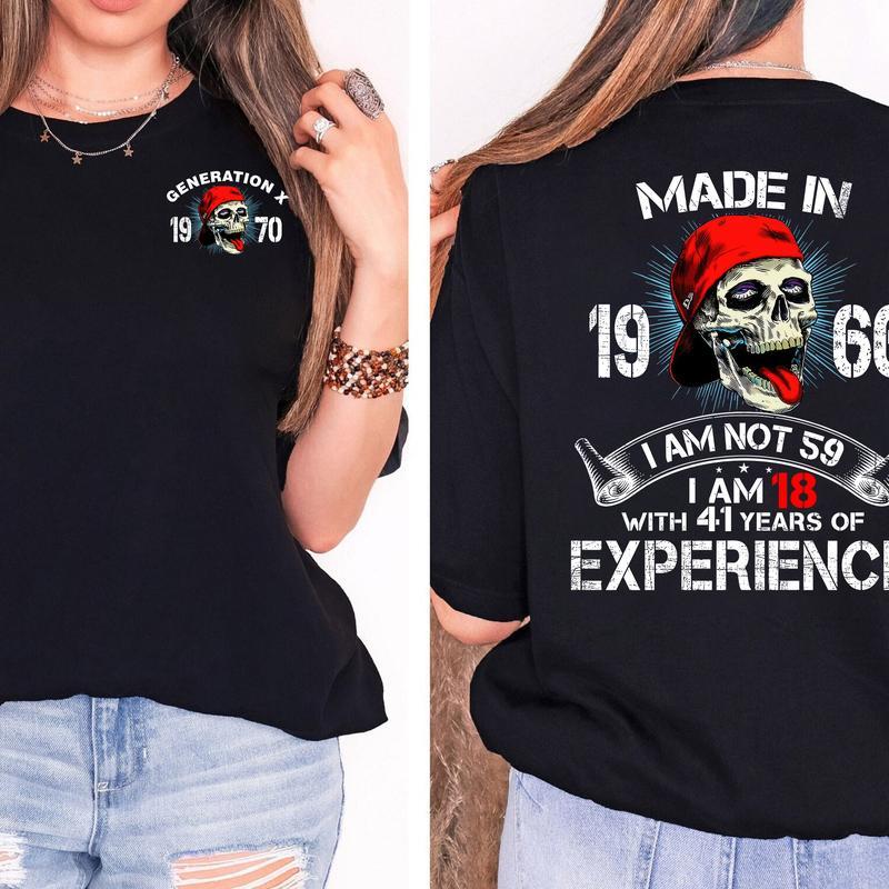 Generation X Custom Year Badass Generation T-shirt