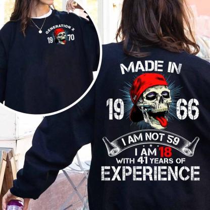 Generation X Custom Year Badass Generation T-shirt