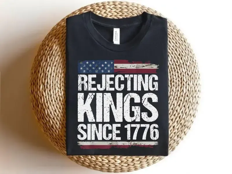 “1776 Anti - Monarchy” American Freedom Heritage Tee | Patriotic History Shirt