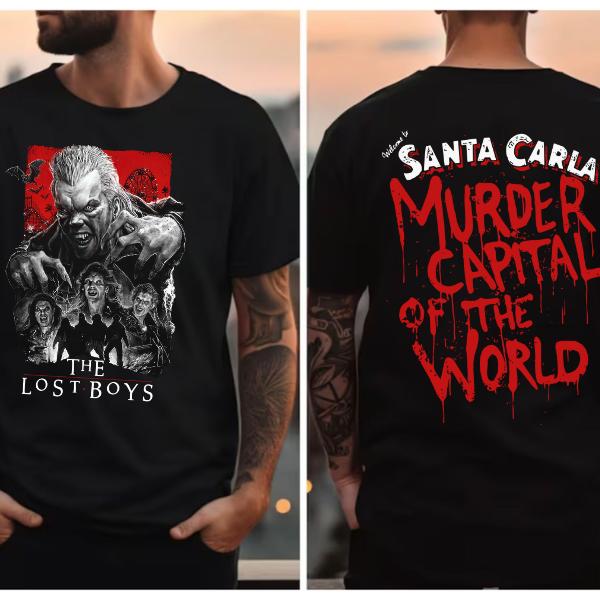 "Santa Carla Murder Capital" The Lost Boys Graphic Tee