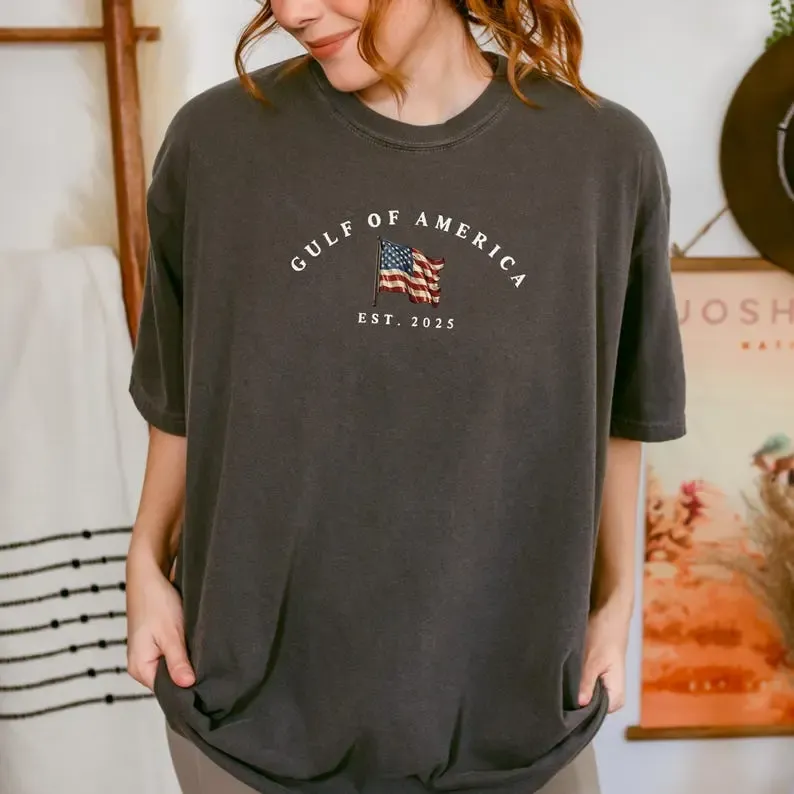 “Future American Gulf” 2025 Flag Trendy Tee