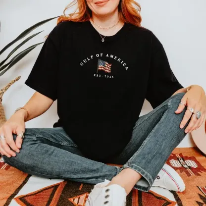 “Future American Gulf” 2025 Flag Trendy Tee