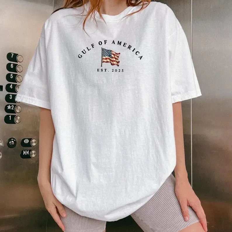 “Future American Gulf” 2025 Flag Trendy Tee