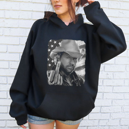 “Toby Keith American Spirit” Edgy Middle - Finger Tee