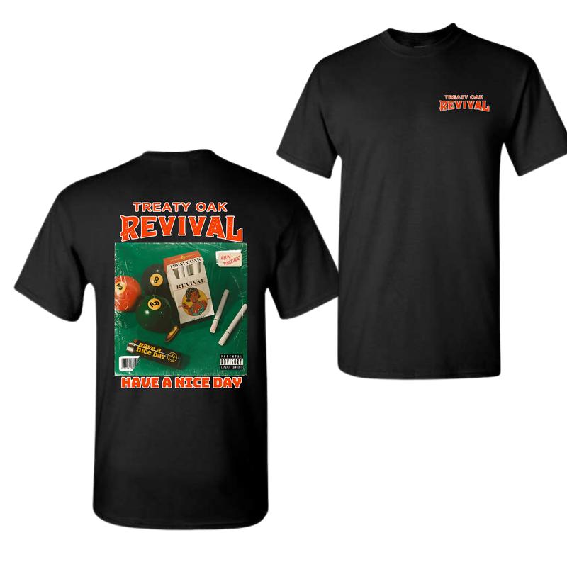 “Indie Retro Vibe” Treaty Oak Revival Music Tee