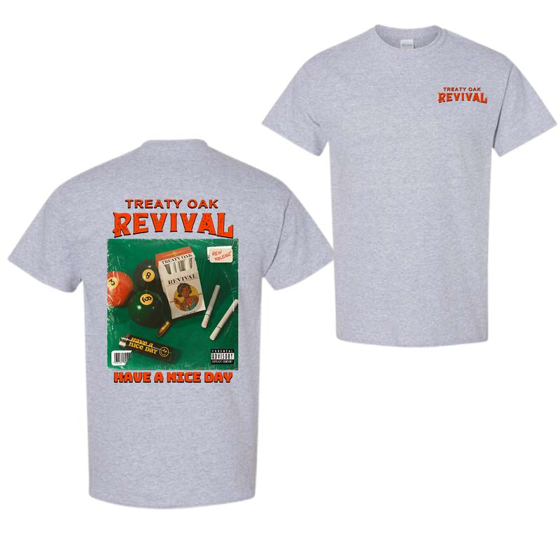 “Indie Retro Vibe” Treaty Oak Revival Music Tee