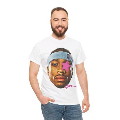 “Hoops Hype” Reimagined Basketball Star Tee