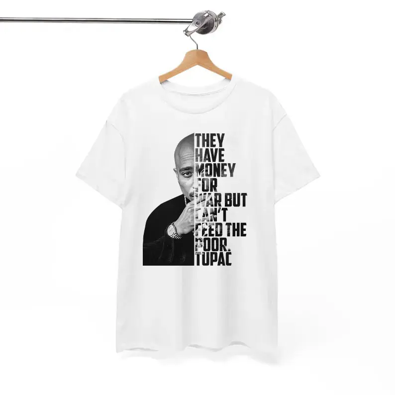 “Hip - Hop Legacy” 2Pac Social Quote Tee