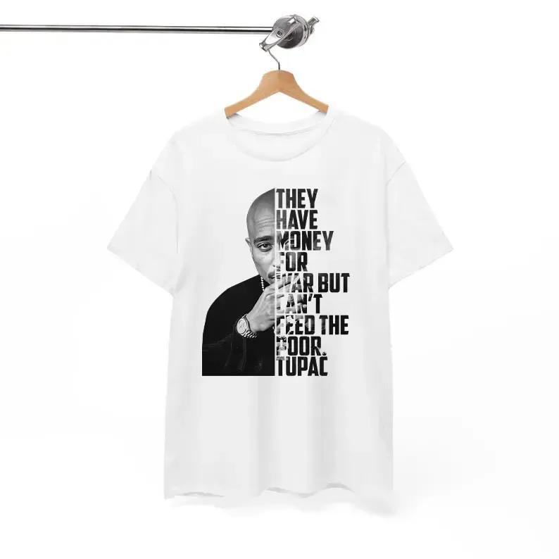 “Hip - Hop Legacy” 2Pac Social Quote Tee