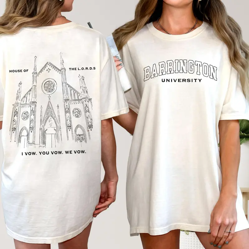 “Barrington Pride” Dual - Graphic Campus Sweatshirt
