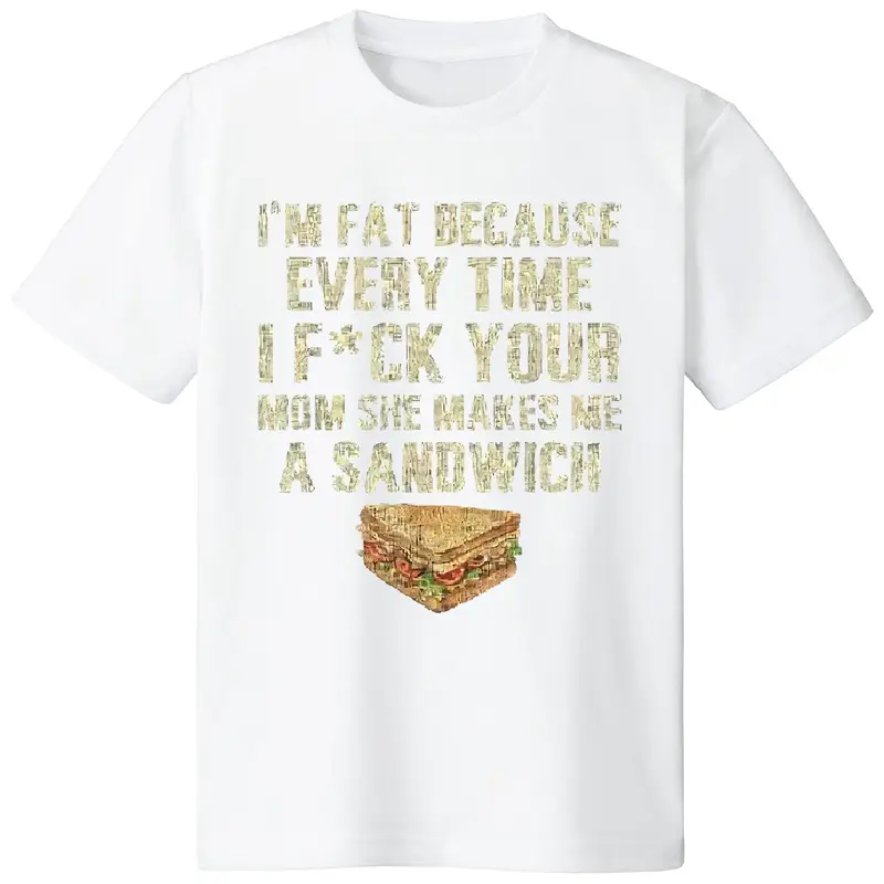 “Shock Humor” Offensive Sandwich Provoke Tee
