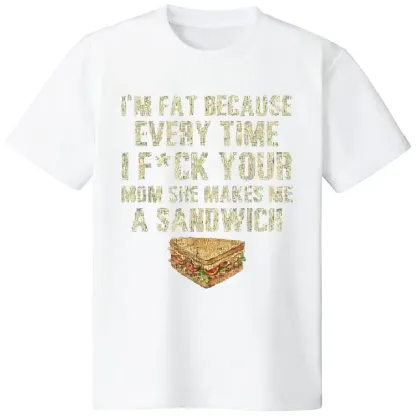 “Shock Humor” Offensive Sandwich Provoke Tee