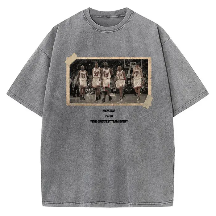 “Bulls Legacy Tribute” Retro Basketball Tee