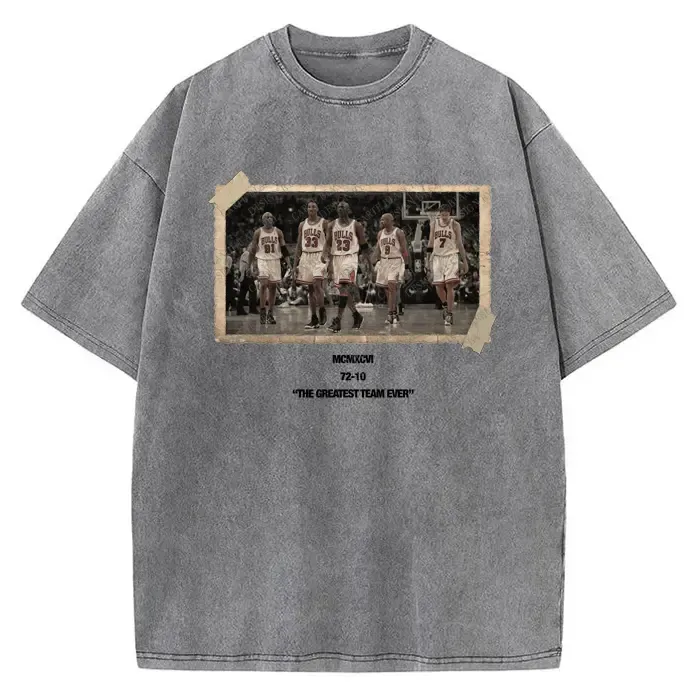 “Bulls Legacy Tribute” Retro Basketball Tee