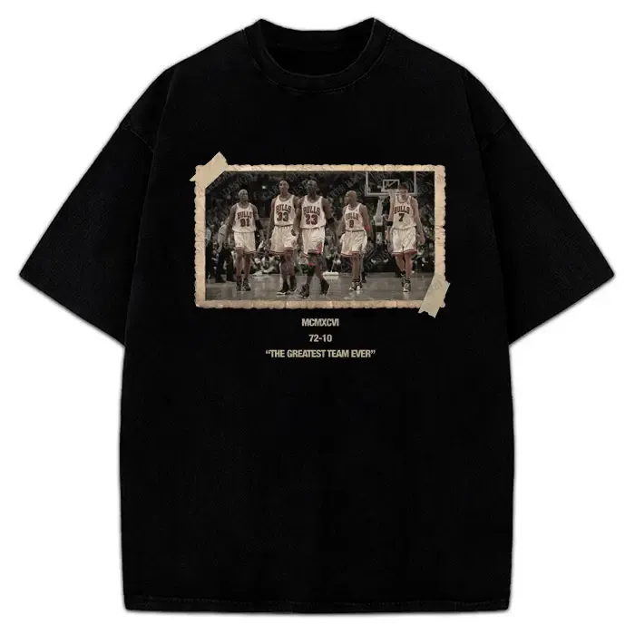 “Bulls Legacy Tribute” Retro Basketball Tee