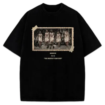 “Bulls Legacy Tribute” Retro Basketball Tee
