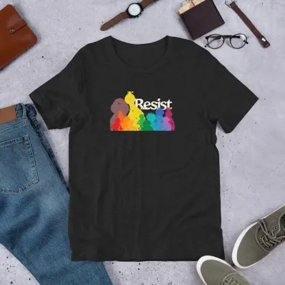 “Diversity Resist” Rainbow Graphic Tee