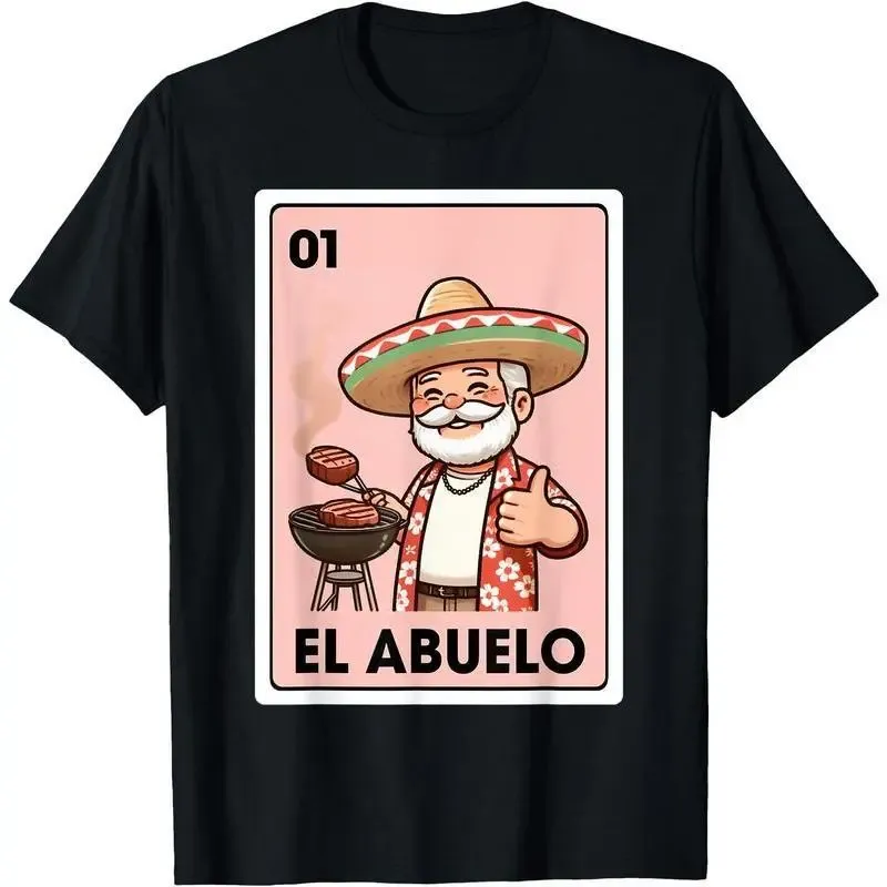 “Latino Grandpa Pride” El Abuelo Grilling Tee