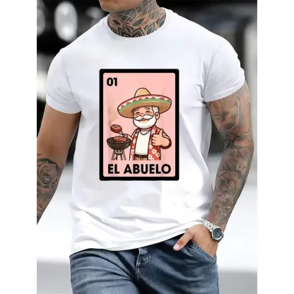 “Latino Grandpa Pride” El Abuelo Grilling Tee