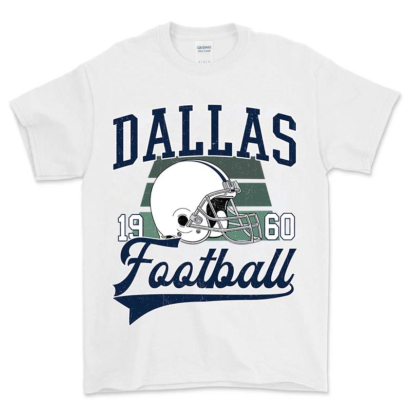 All 32 NFL Teams Vintage Football Fan Tee Collection