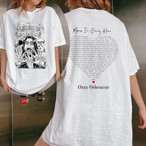 Ozzy Osbourne “Mama, I'm Coming Home” Graphic Black Tee