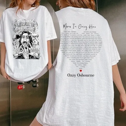 Ozzy Osbourne “Mama, I'm Coming Home” Graphic Black Tee